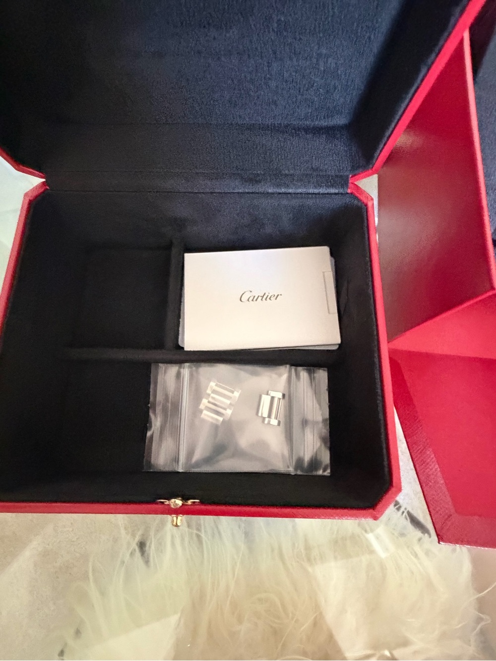 Cartier Women’s Small Steel Tank Must Watch - Picture 12 of 15
